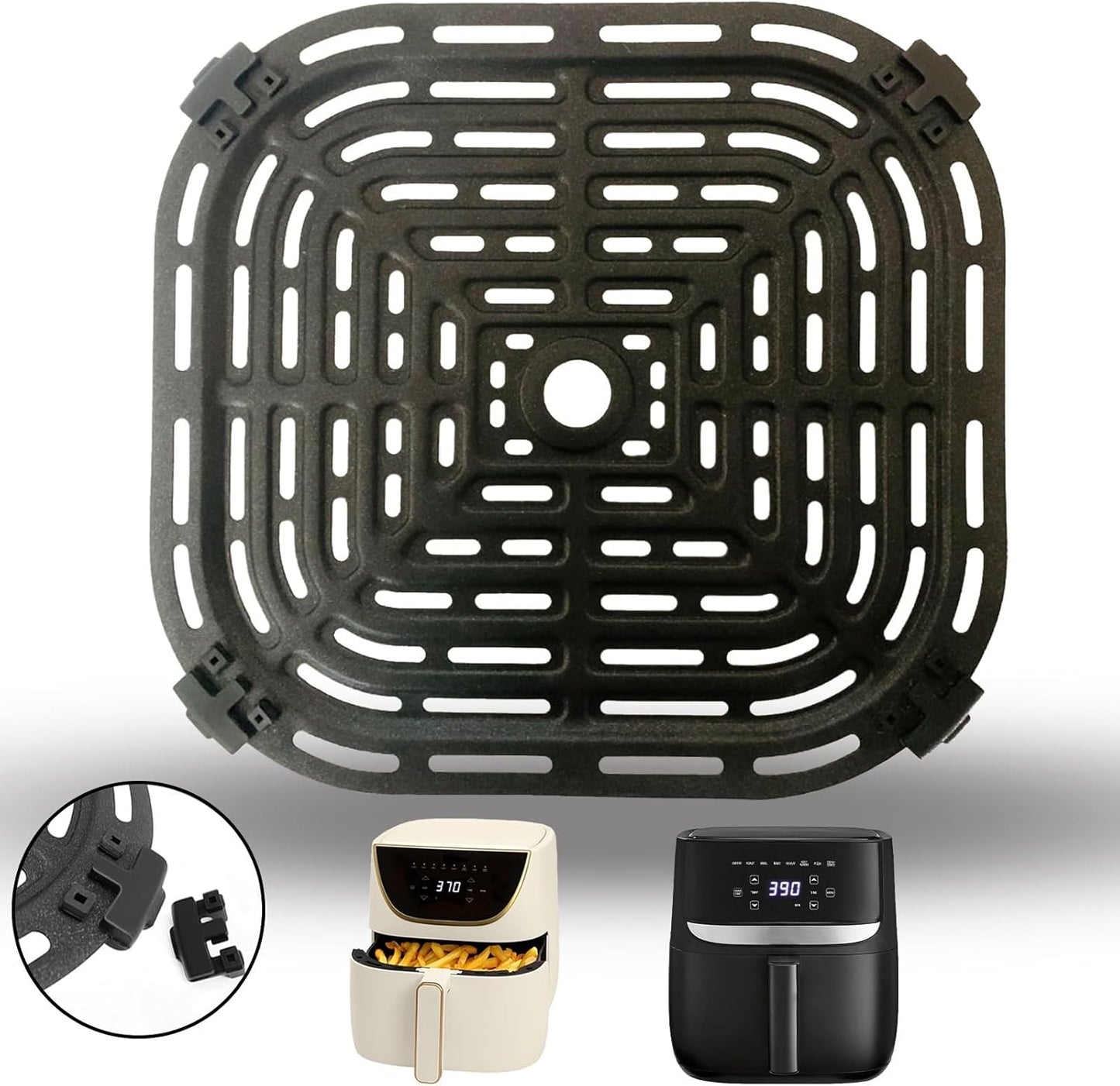 Upgrade Your Air Frying with HEISENLIN Grill Pan
