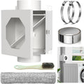 Dryer Lint Trap Indoor Dryer Vent Kit - Metal Lint Catcher Box