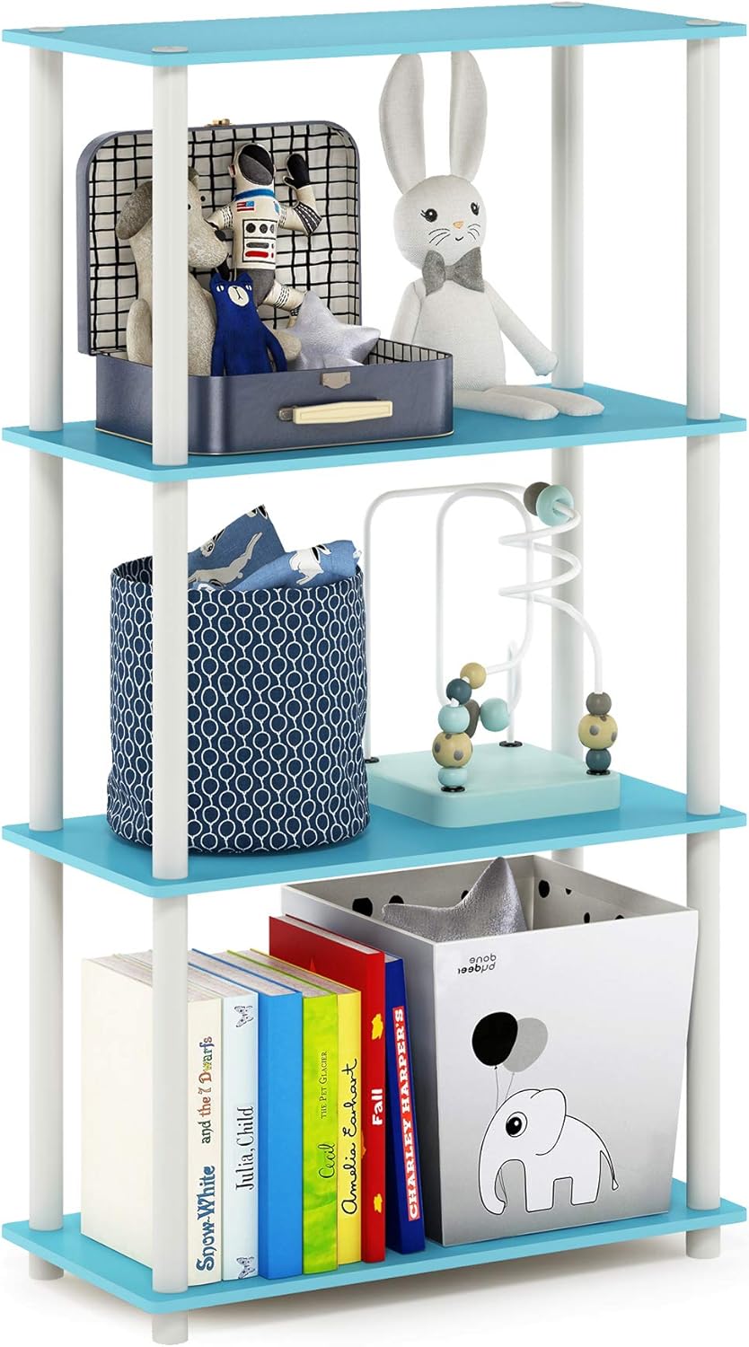 Furinno Turn-N-Tube 4-Tier Multipurpose Shelf Display Rack Review