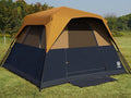 EVER ADVANCED 6 Person Blackout Camping Tent - Instant Setup, Rainfly Included