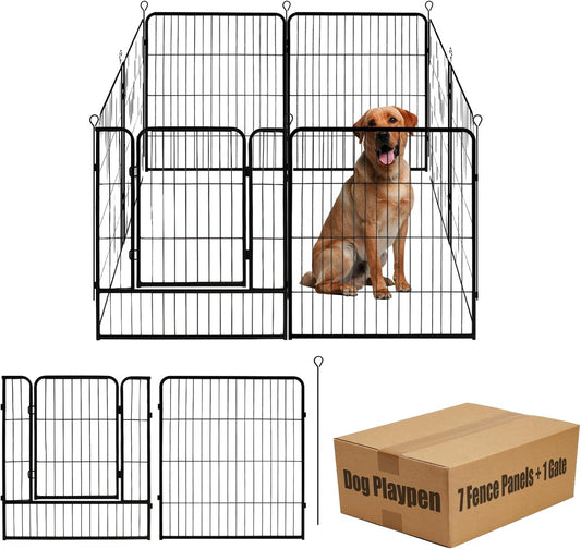 Dog Playpen for Outdoor Use - Portable Pet Fence Solution
