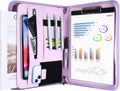 ProCase Portfolio Business Padfolio with Zipper - Professional