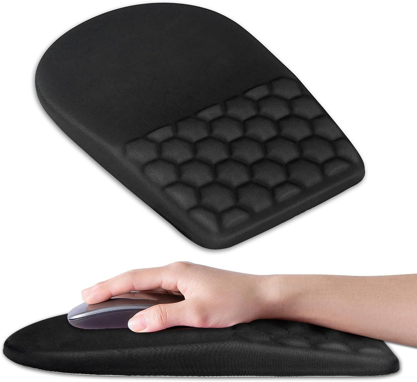 BOCHEERY Ergonomic Mouse Pad with Wrist Support & Massage - Pain Relief for Computer & Office
