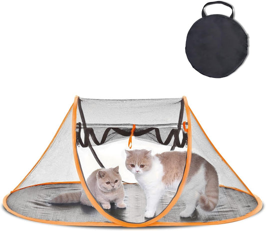 Portable Pop-up Cat Tent - Ultimate Outdoor Fun! By Msutree