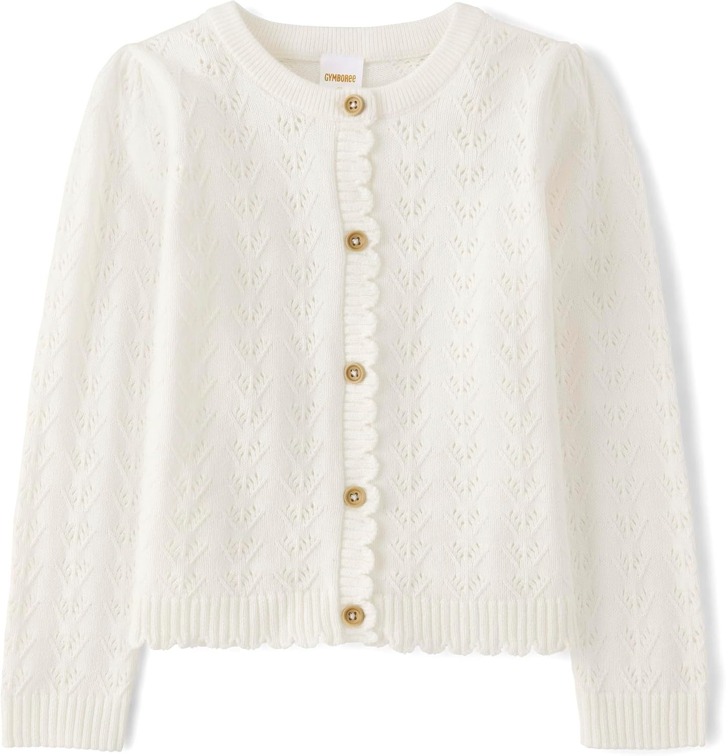Gymboree Girls Long Sleeve Button Front Cardigan for Spring Style