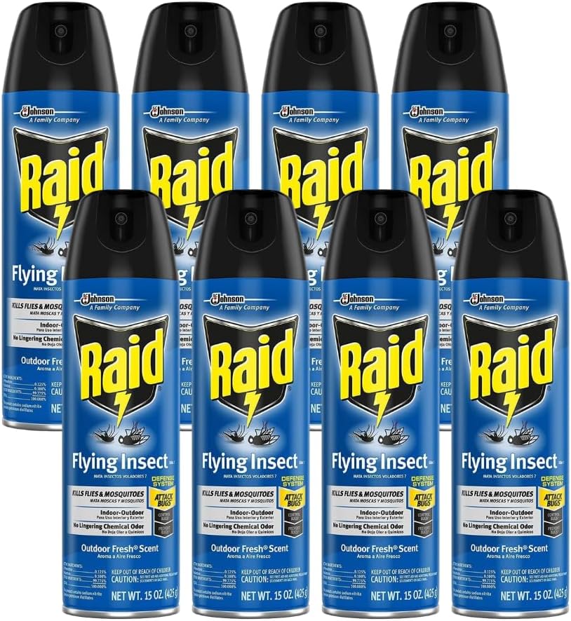 Raid Flying Insect Killer - Fast-Acting Bug Control Spray