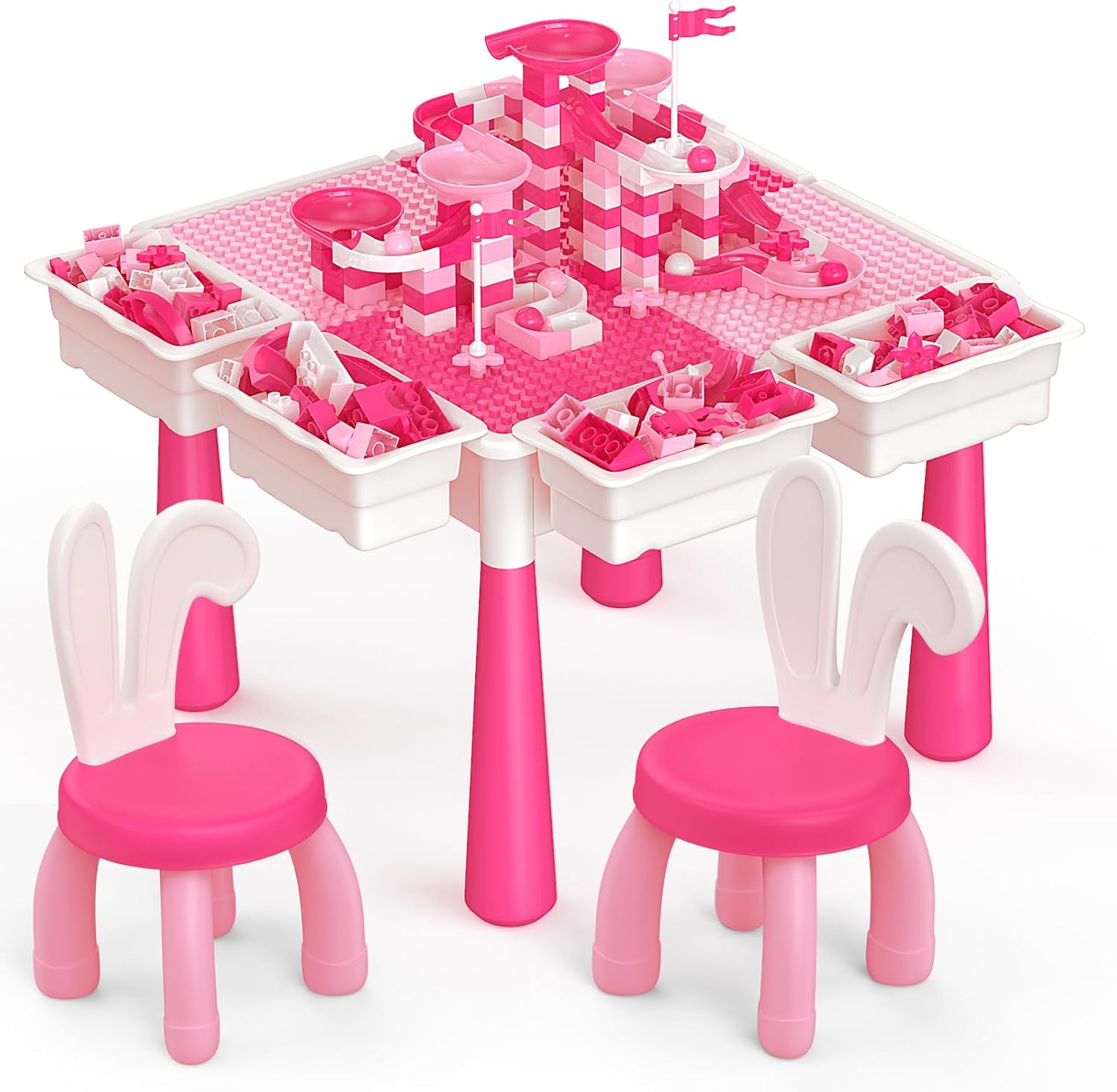 arscniek Toddlers Activity Table 7 in 1 for Kids Fun Play