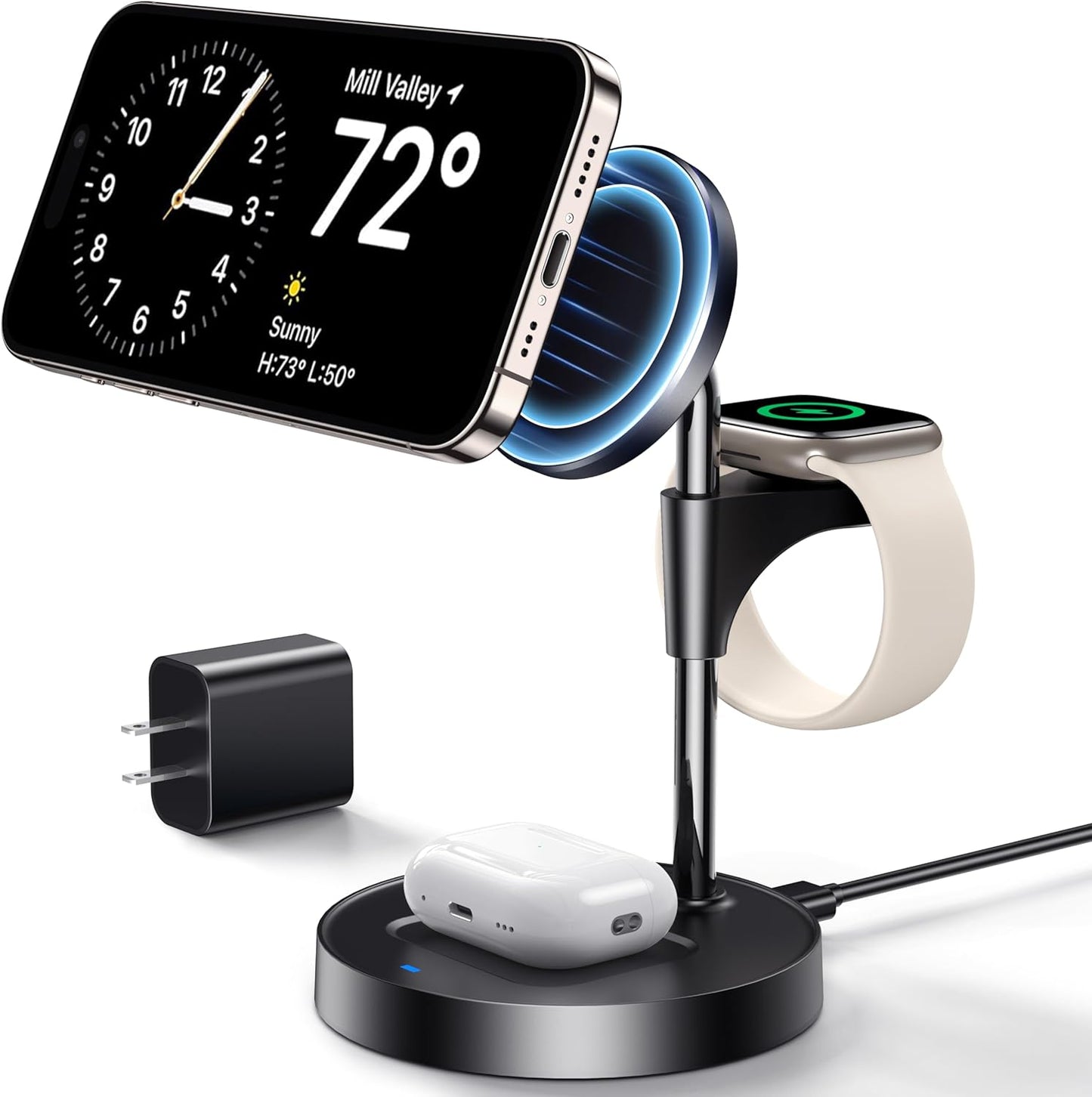 Fast 3-in-1 Apple Charging Stand - EasyChic Power
