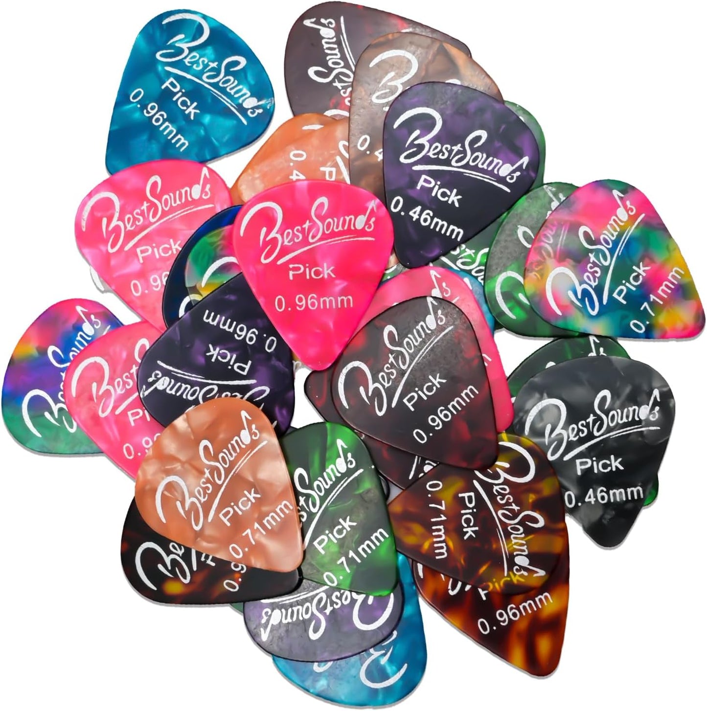 Dulphee Guitar Picks Variety Pack - Perfect for Any Guitar!