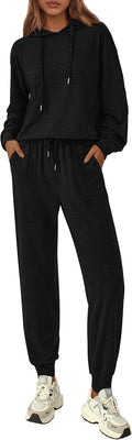 PRETTYGARDEN Women's 2 Piece Lounge Set - Comfortable Fall Sweatsuit