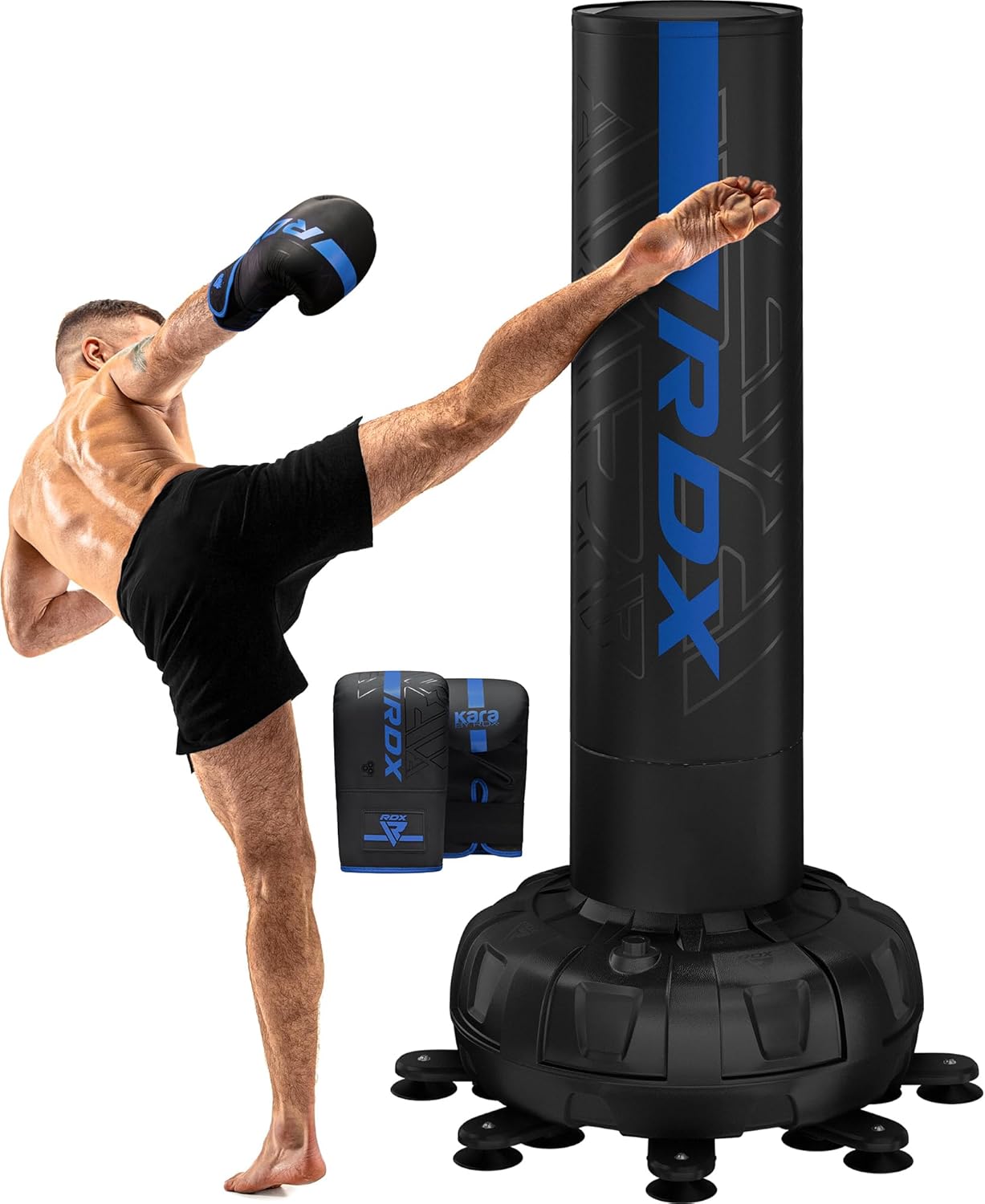 RDX XXL Freestanding Punching Bag Set for Home Gym Training