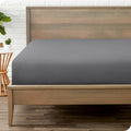 Bare Home Fitted Bottom Sheet Split Head Flex King Size - Ultra-Soft