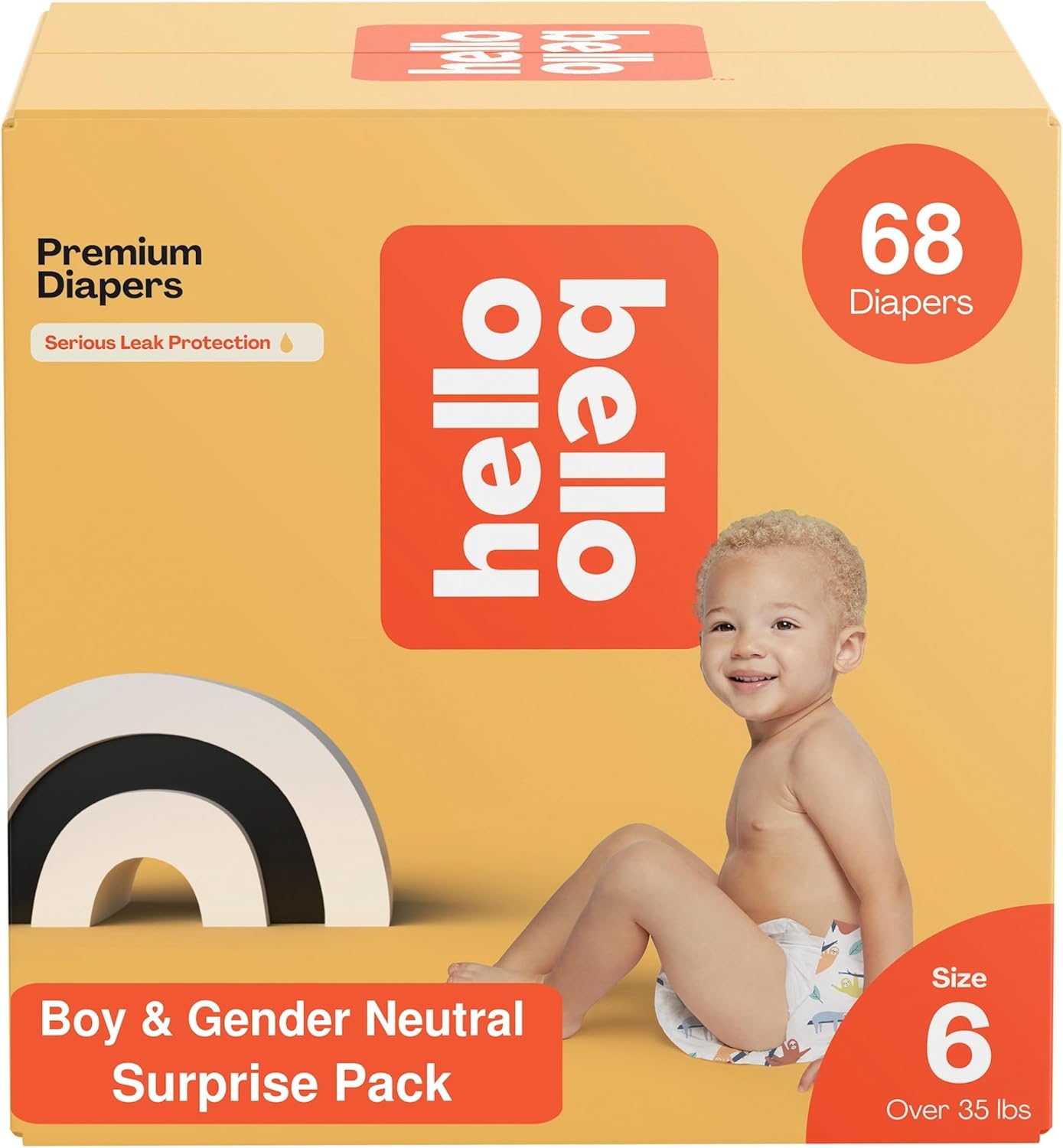 Hello Bello Premium Baby Diapers Size 6 with Surprise Patterns