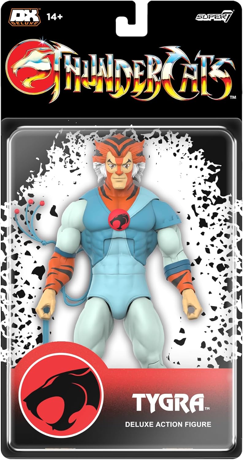 Super7 Deluxe Thundercats Tygra Action Figure for Collectors