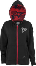 Zubaz Women's Full Zip NFL Hoodie - Official Team Style