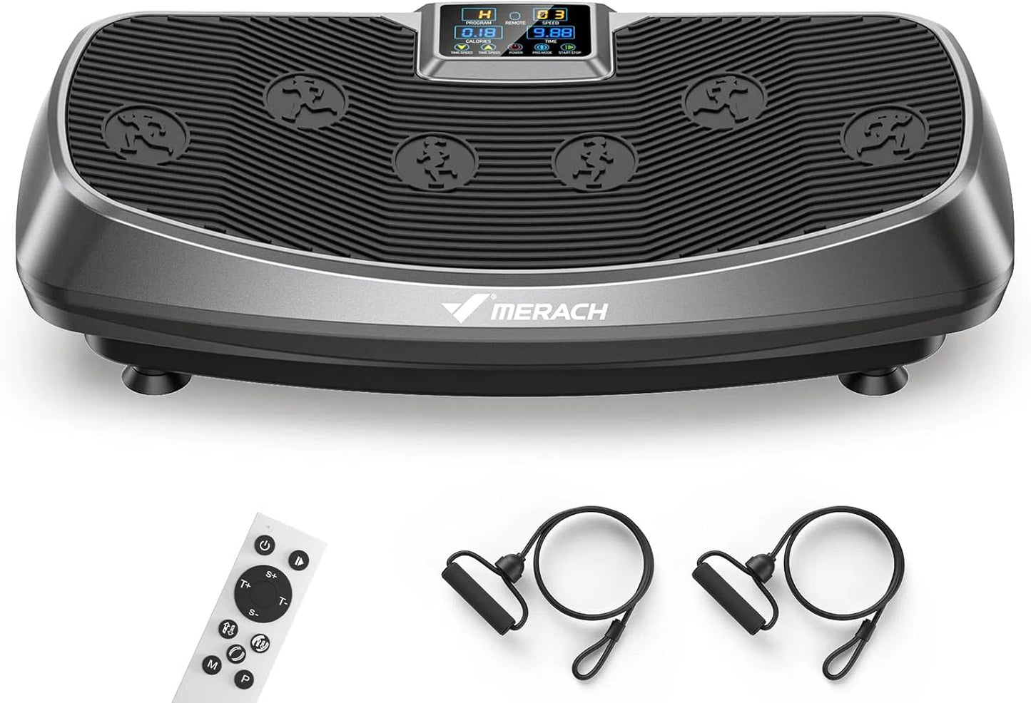 MERACH 3D Vibration Plate: Dynamic Home Workout