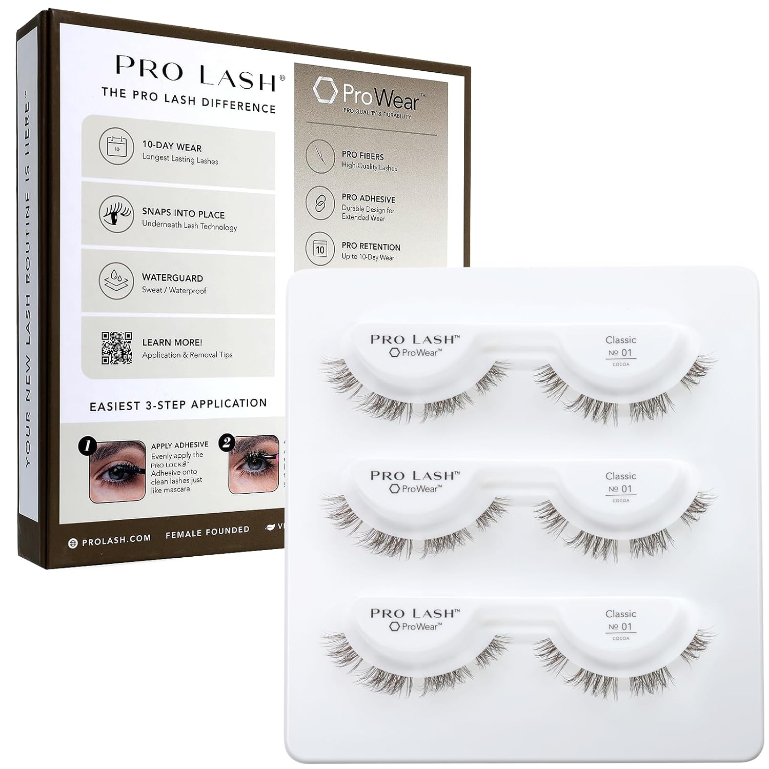 Pro Lash ProWear Eyelash Cluster - 10 Day Waterproof Lashes