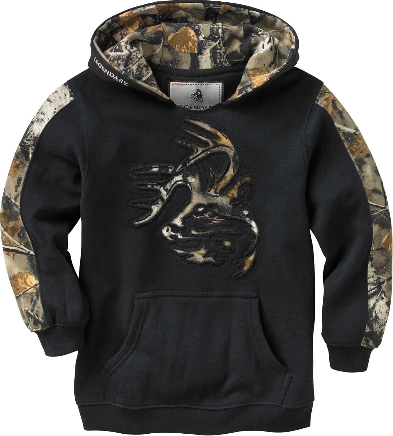 Kids Camo Outfitter Hoodie for Adventure and Comfort