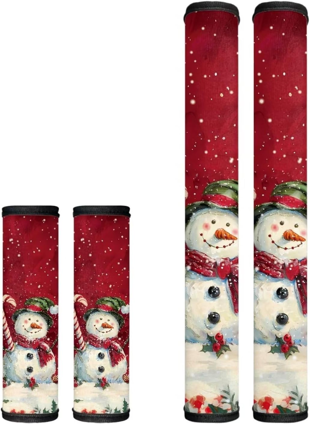 Snowman Kitchen Handle Decor Set by Freewander