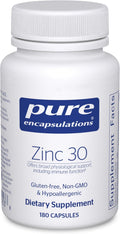 Zinc 30 mg Supplement - Immune & Metabolism Support