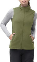 33,000ft Women's Fleece Vest - Lightweight Warm Polar Soft Jacket