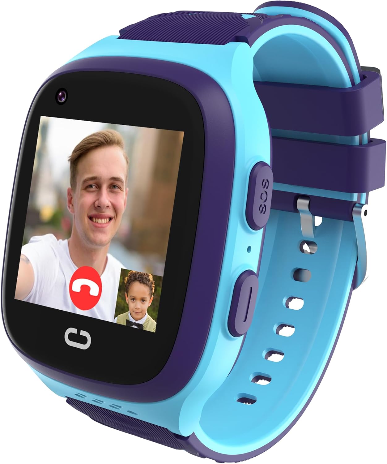 Spodus Kids GPS Smartwatch - SOS Call, Step Counter, Alarm!