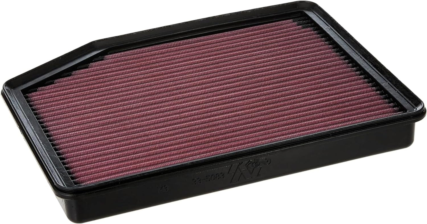 K&N High-Flow Engine Air Filter for Cadillac and Chevy Models