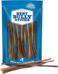12 Inch Odor-Free Bully Sticks for Dogs - Durable Dental Chews