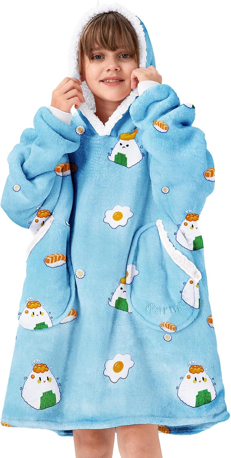 Cozy Kids Blanket Hoodie by American Trends