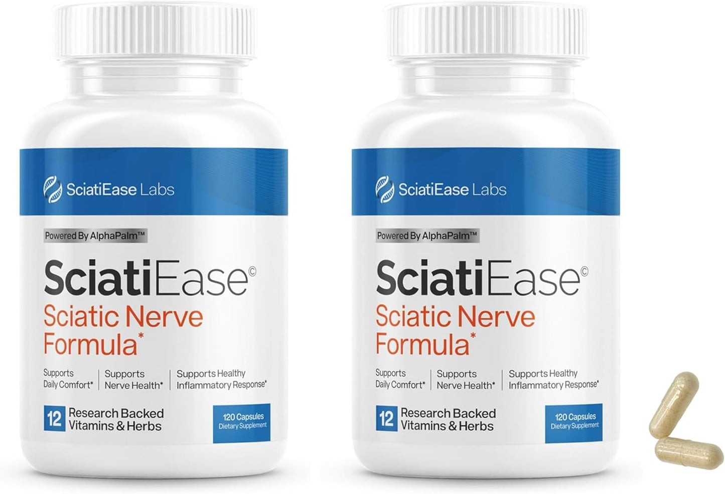 Sciatic Nerve Support Supplement with AlphaPalm & Vitamin B