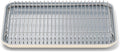 13 in x 9 in Ceramic Baking Sheet with Cooling Rack - Cream