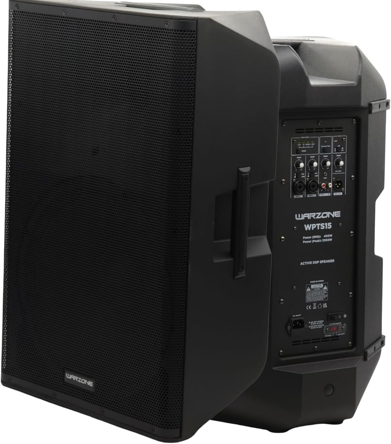 Warzone WPTS15 2500W Peak Power 15-Inch Powered Speaker