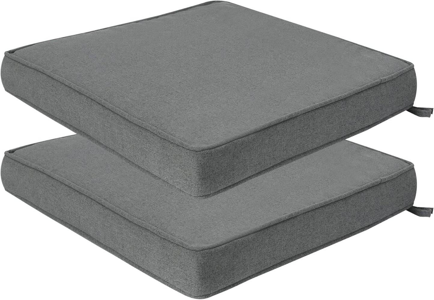 Outdoor Chair Cushions 18x18 Inch Set of 2 for Patio Comfort