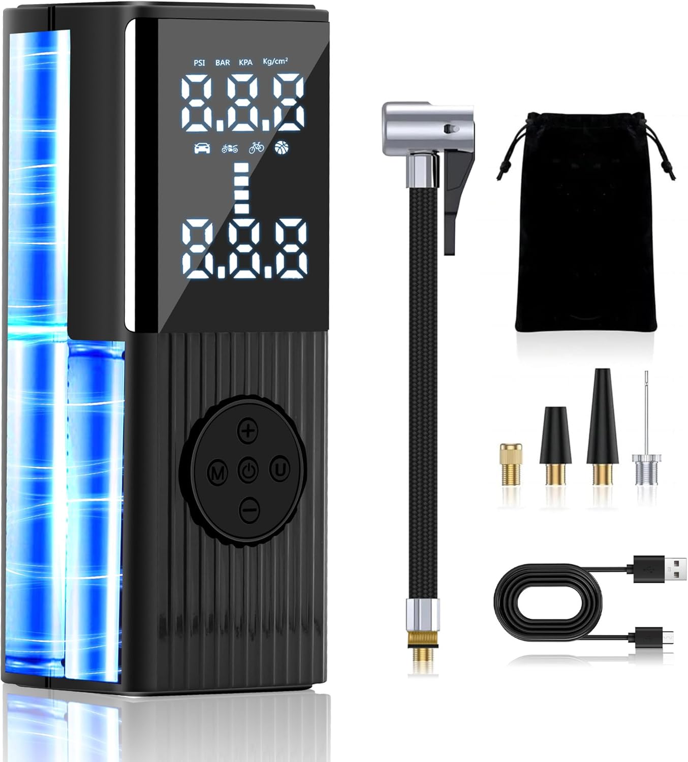 Faumon 150 PSI Portable Tire Inflator - Ultimate Power on the Go!