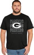 Zubaz NFL Men's Team Graphic T-Shirt - Bold Team Style Wide