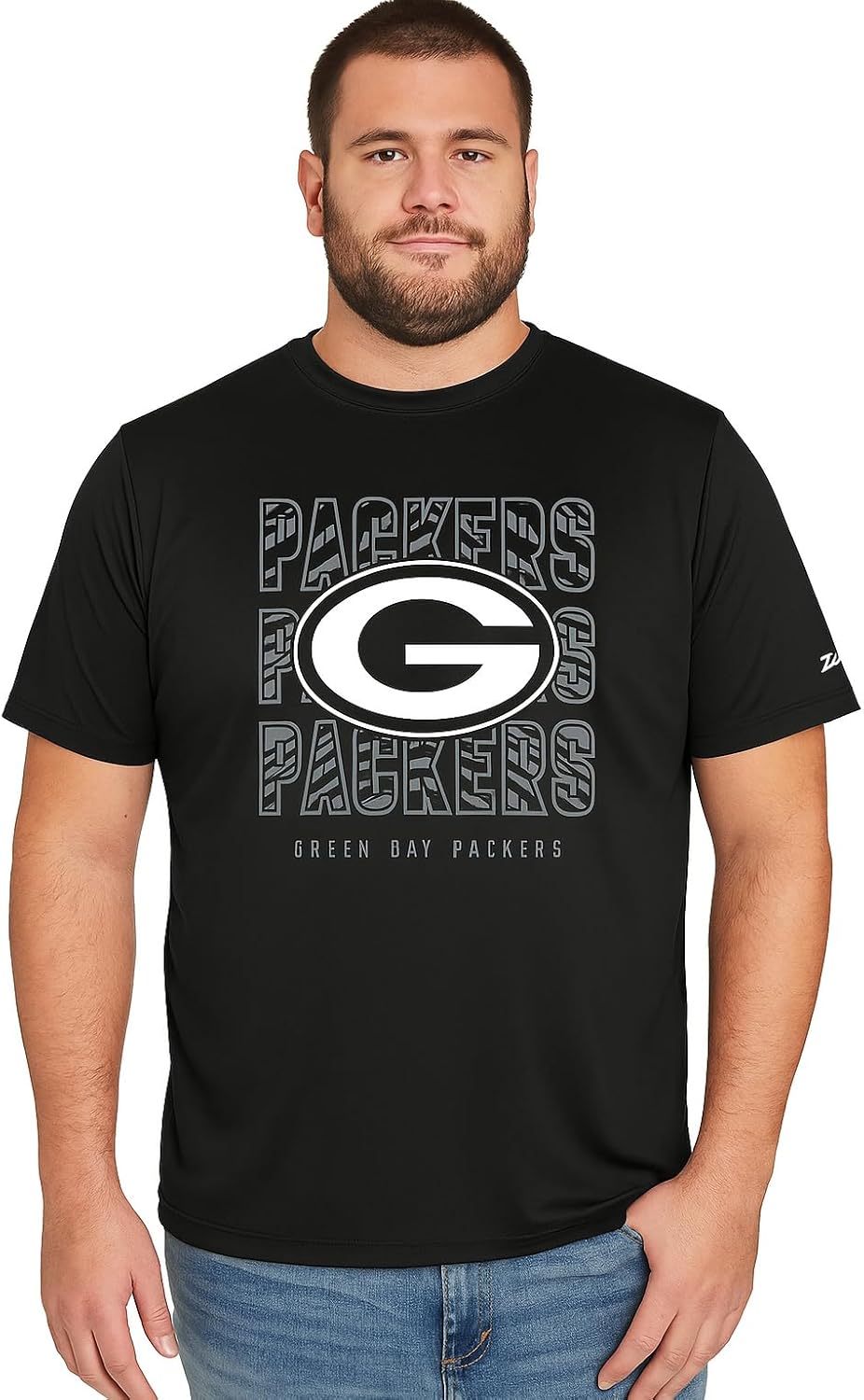 Zubaz NFL Men's Short Sleeve Team Graphic T-Shirt for Fans
