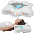 Ergonomic Cervical Memory Foam Pillow - Adjustable Contour for Neck