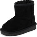 Classic Ankle Boots for Baby Girls and Toddlers with Faux Fur