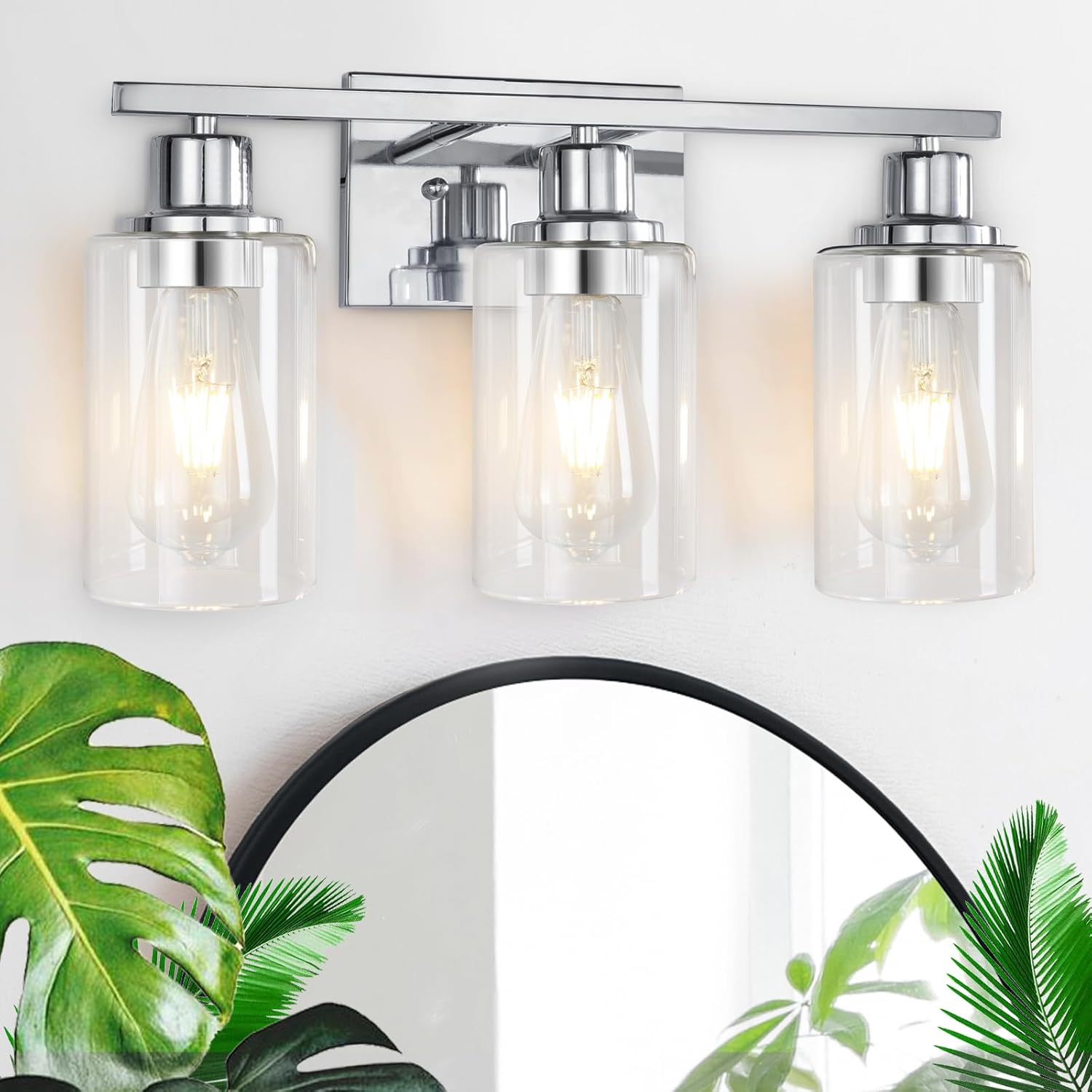 3 Light Vanity Light Fixtures for Modern Bathroom and Home