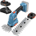 Senix X2 20V Max 2-in-1 Cordless Hedge Trimmer and Grass Shear