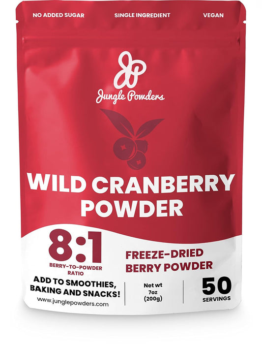 Wild Cranberry Powder for Baking and Urinary Tract Health