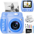 1080P Kids Instant Print Camera Kit - Capture Memories in a Flash!