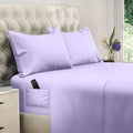 Dreamcare Twin XL Sheets Set - Cooling 4-Piece Deep Pocket Lavender