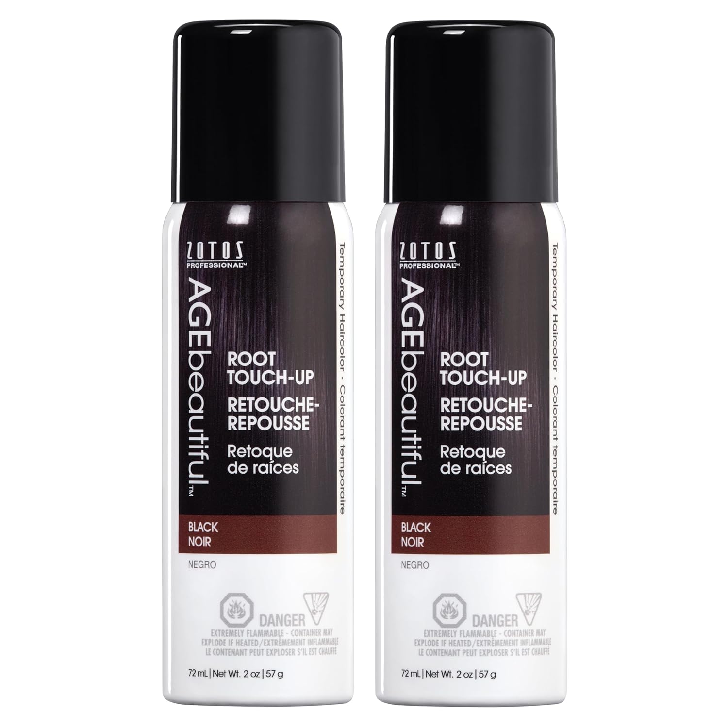 AGE beautiful Root Touch Up Hair Color Spray for Gray Conceal