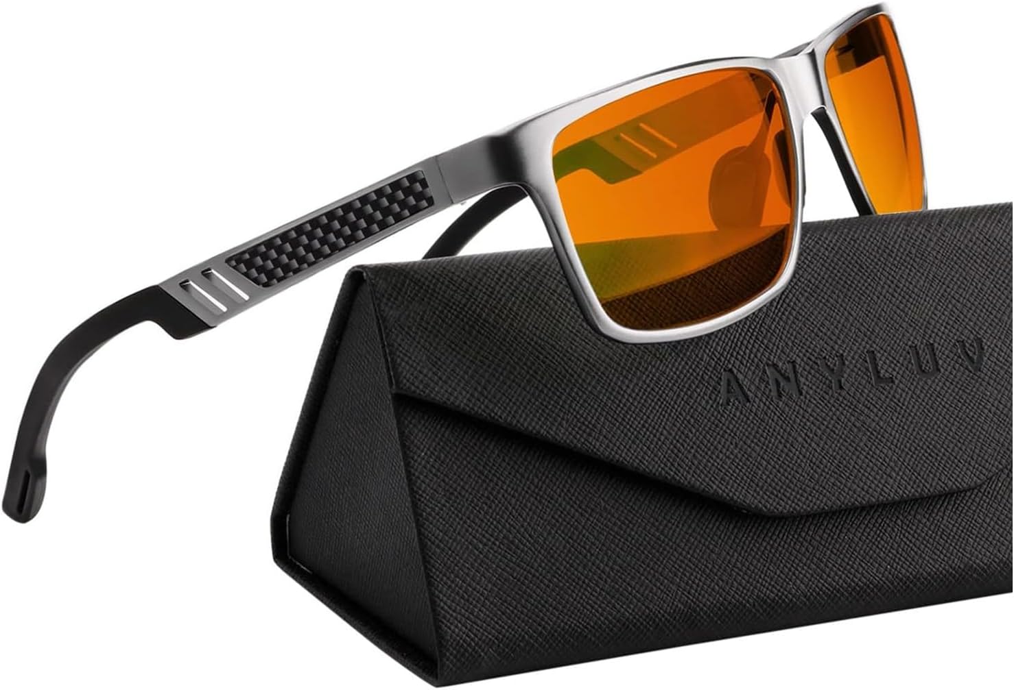 ANYLUV Blue Light Blocking Glasses for Men - Eye Protection