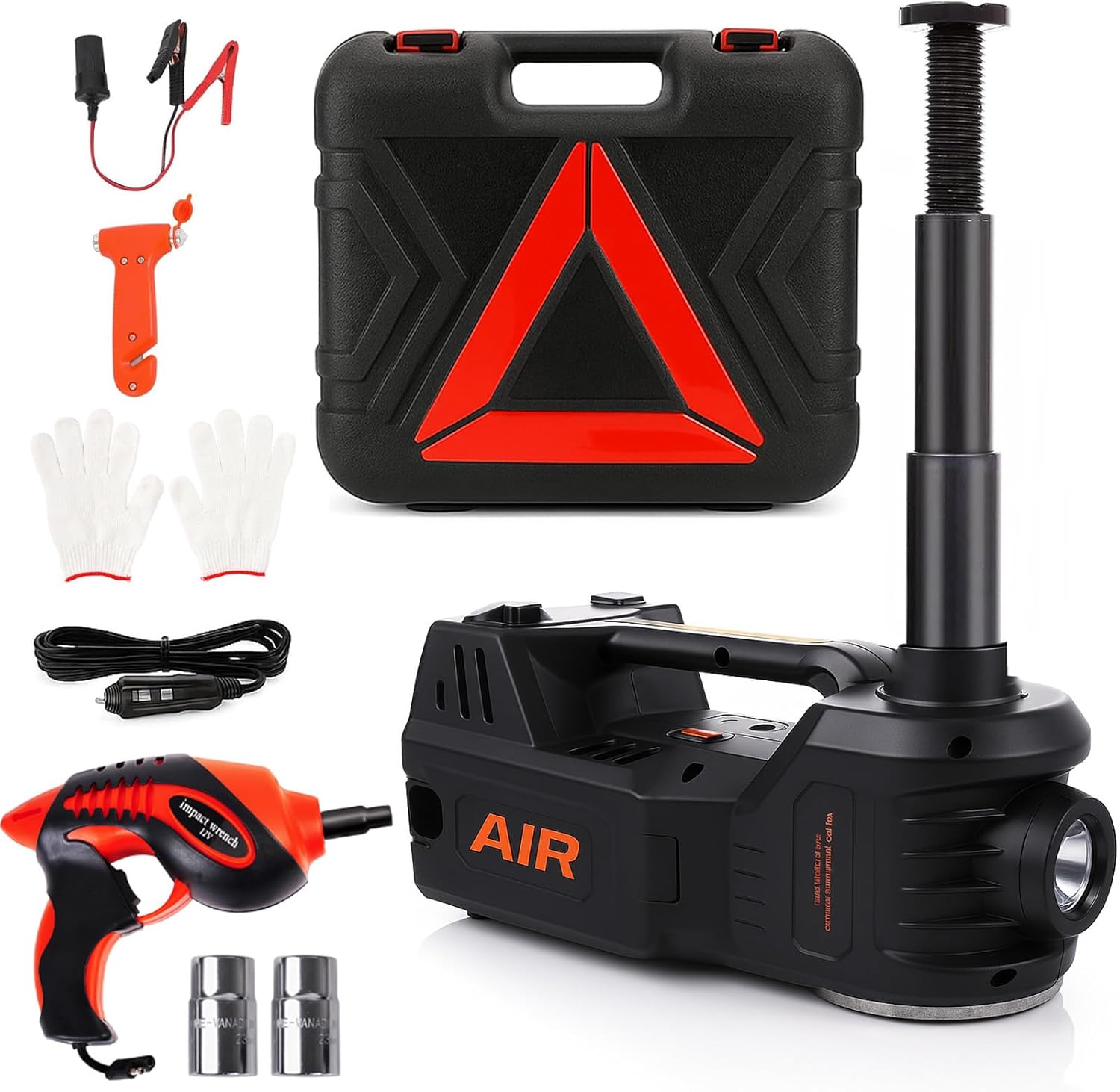 STANDTALL Electric Car Jack Kit for Easy Tire Changes and Repairs