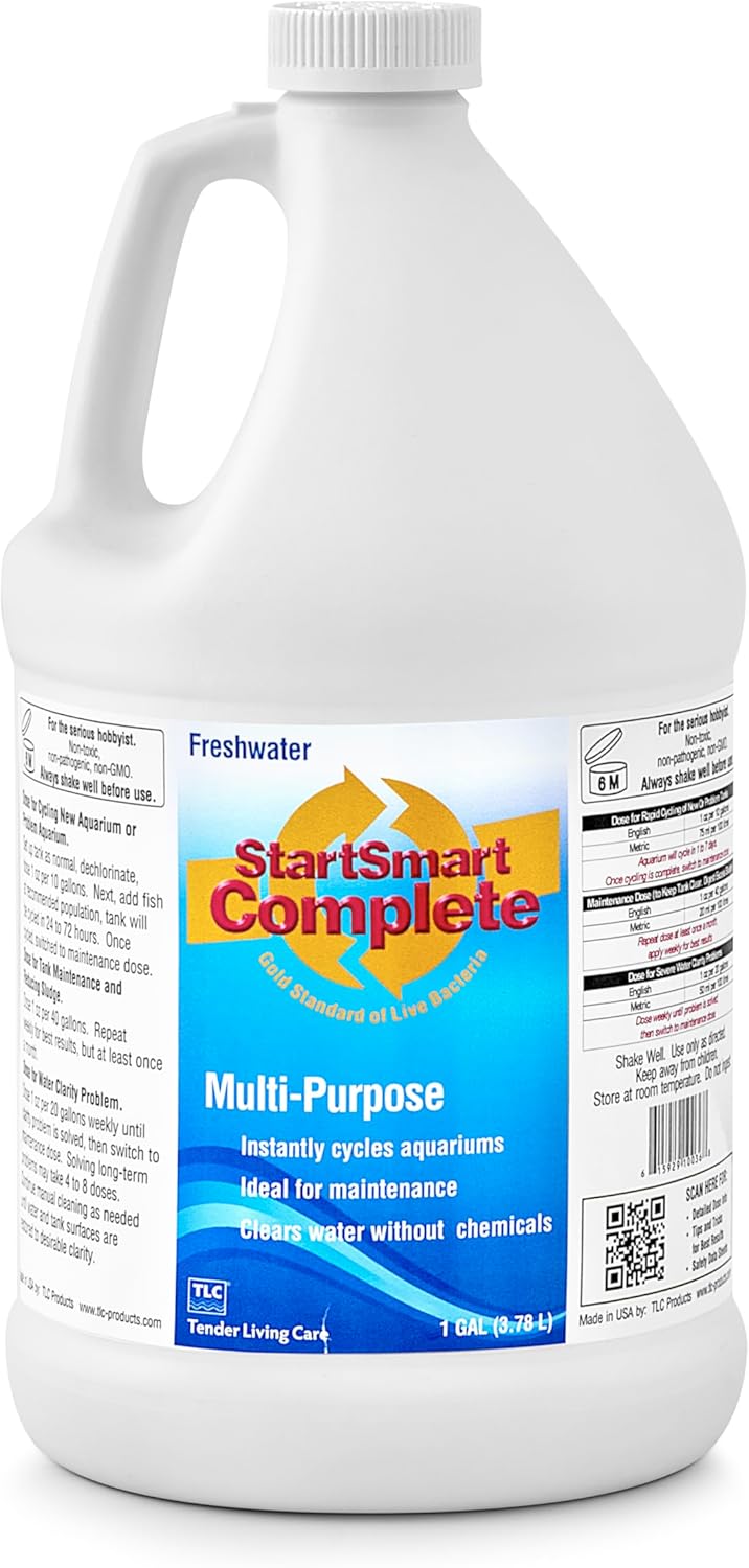 StartSmart Complete Freshwater Aquarium Cycle Starter for Clarity