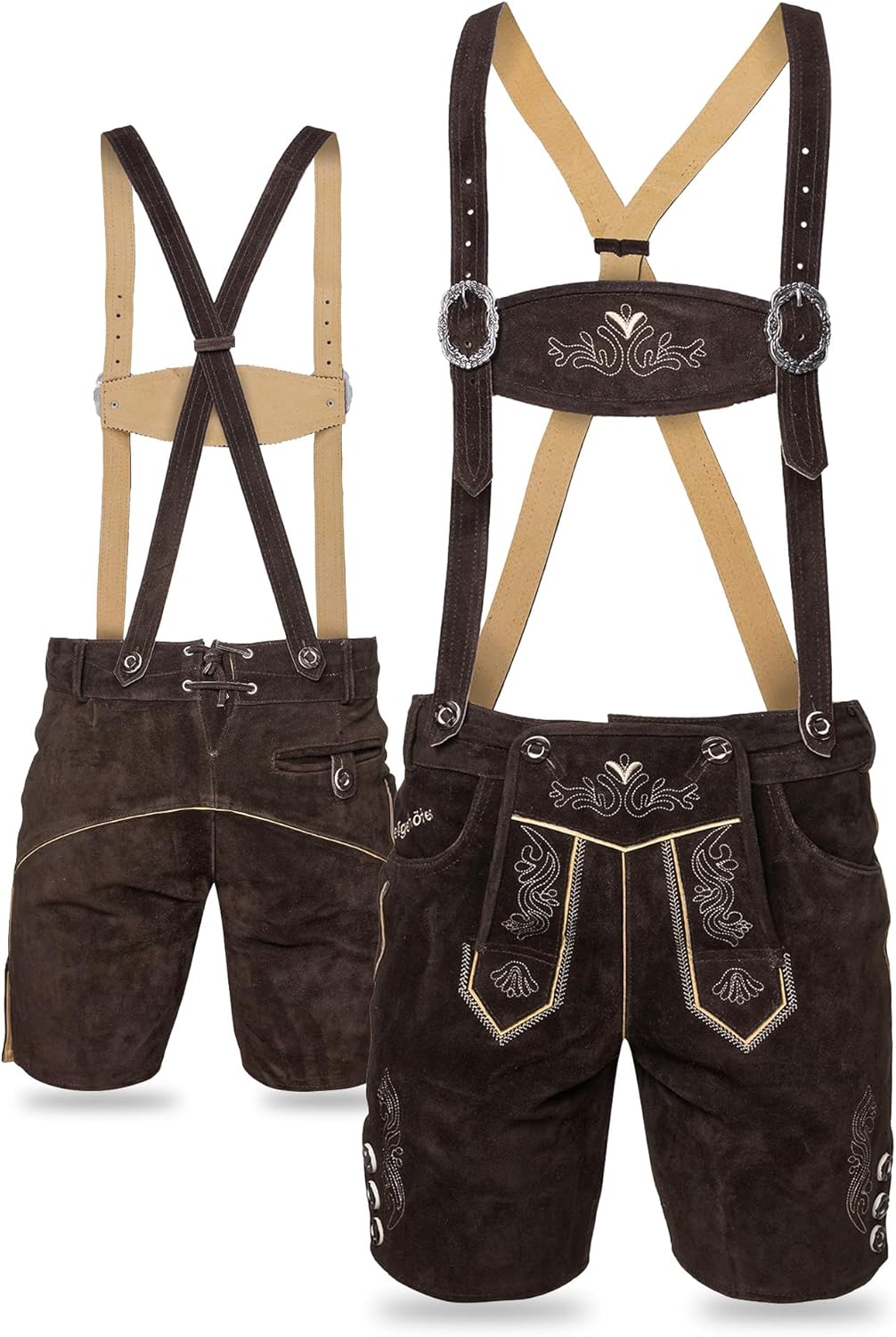 Authentic German Bavarian Lederhosen for Oktoberfest Fun