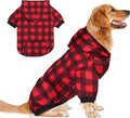 Cozy Christmas Pet Sweater, Warm & Soft, Red, XXL