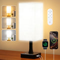 Light Therapy Lamp 10000 Lux with Remote and USB Ports - Mood Boost